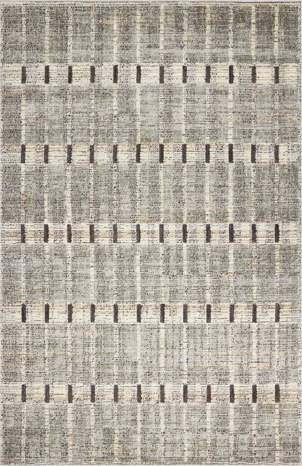 Jeremiah Brent x Loloi Bleecker Sage / Granite 9'-2" x 13' Area Rug - BLE-04 - 9'-2" x 13'