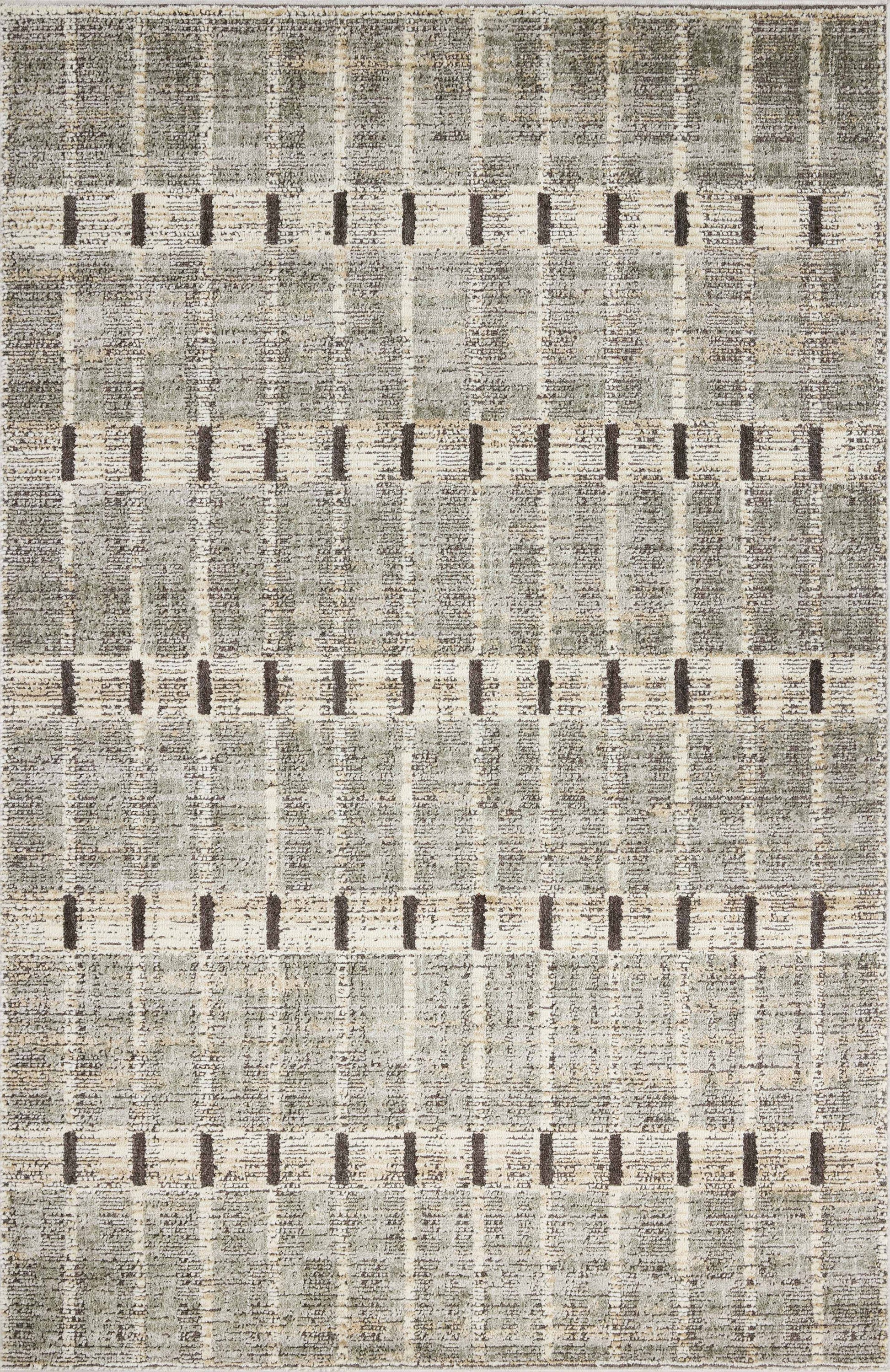 Jeremiah Brent x Loloi Bleecker Sage / Granite 9'-2" x 13' Area Rug - BLE-04 - 9'-2" x 13'