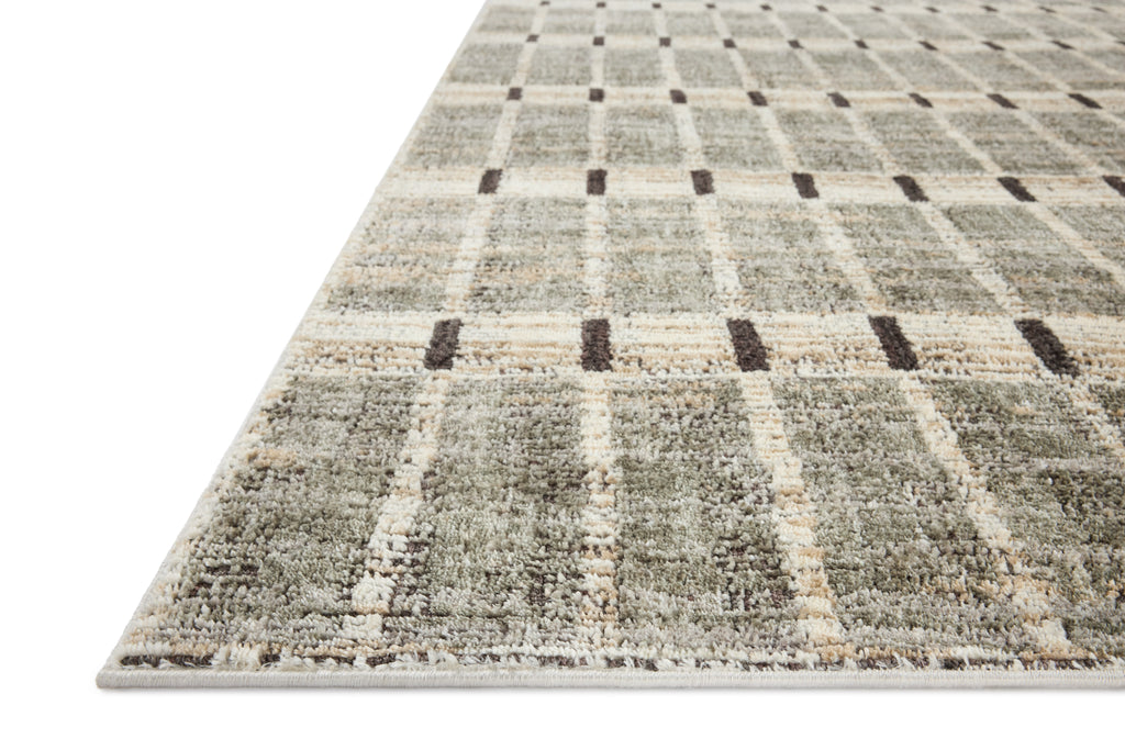 Jeremiah Brent x Loloi Bleecker Sage / Granite 9'-2" x 13' Area Rug - BLE-04 - 9'-2" x 13'