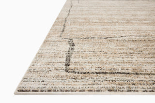 Jeremiah Brent x Loloi Bleecker Natural / Charcoal 9'-2" x 13' Area Rug - BLE-05 - 9'-2" x 13'
