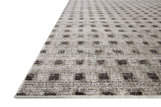 Jeremiah Brent x Loloi Bleecker Silver / Charcoal 4'-0" x 6'-0" Accent Rug - BLE-06 - 4'-0" x 6'-0"