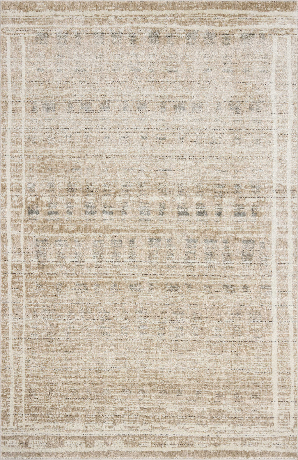 Jeremiah Brent x Loloi Bleecker Khaki / Natural 9'-2" x 13' Area Rug - BLE-07 - 9'-2" x 13'