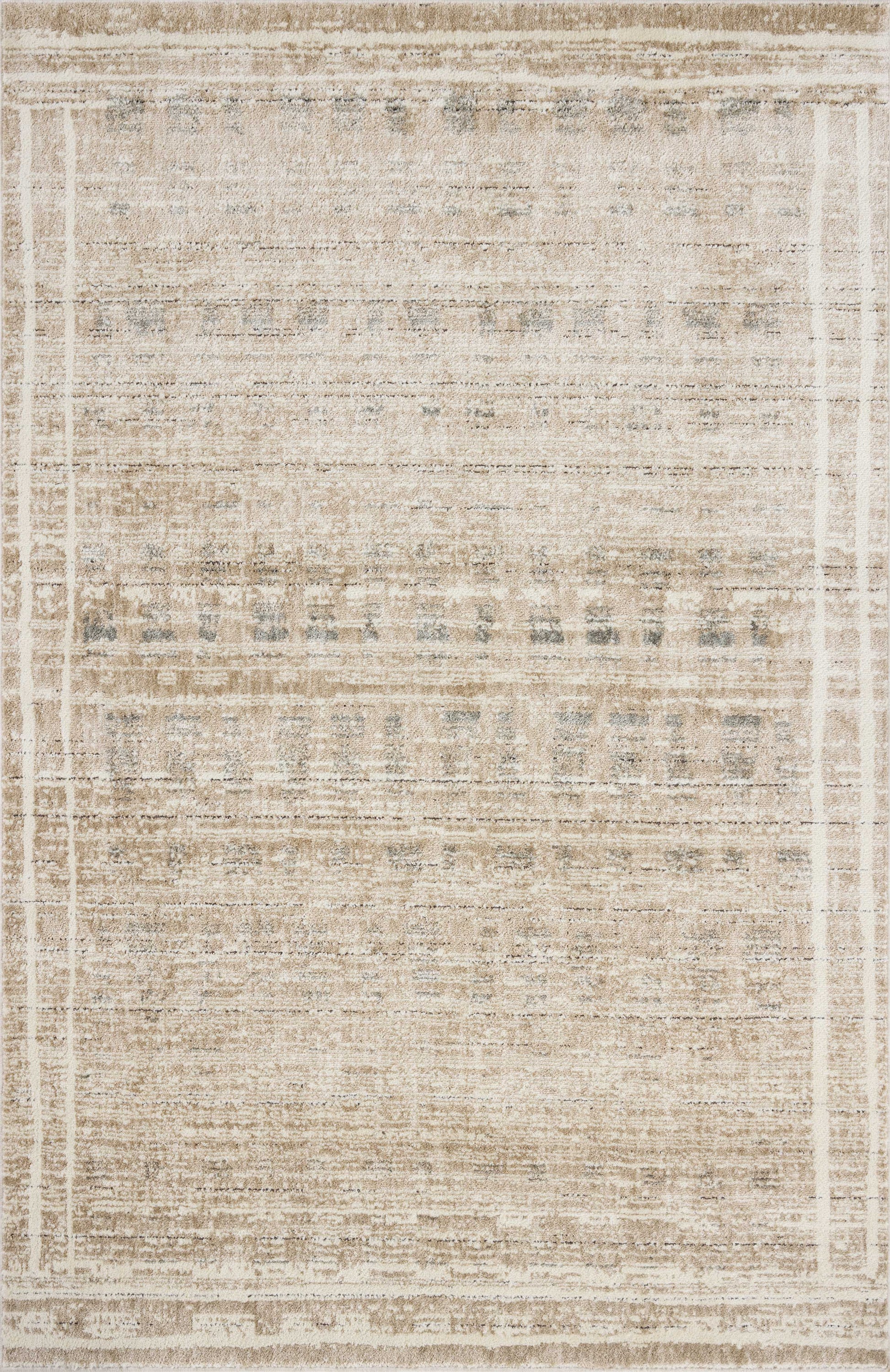 Jeremiah Brent x Loloi Bleecker Khaki / Natural 9'-2" x 13' Area Rug - BLE-07 - 9'-2" x 13'