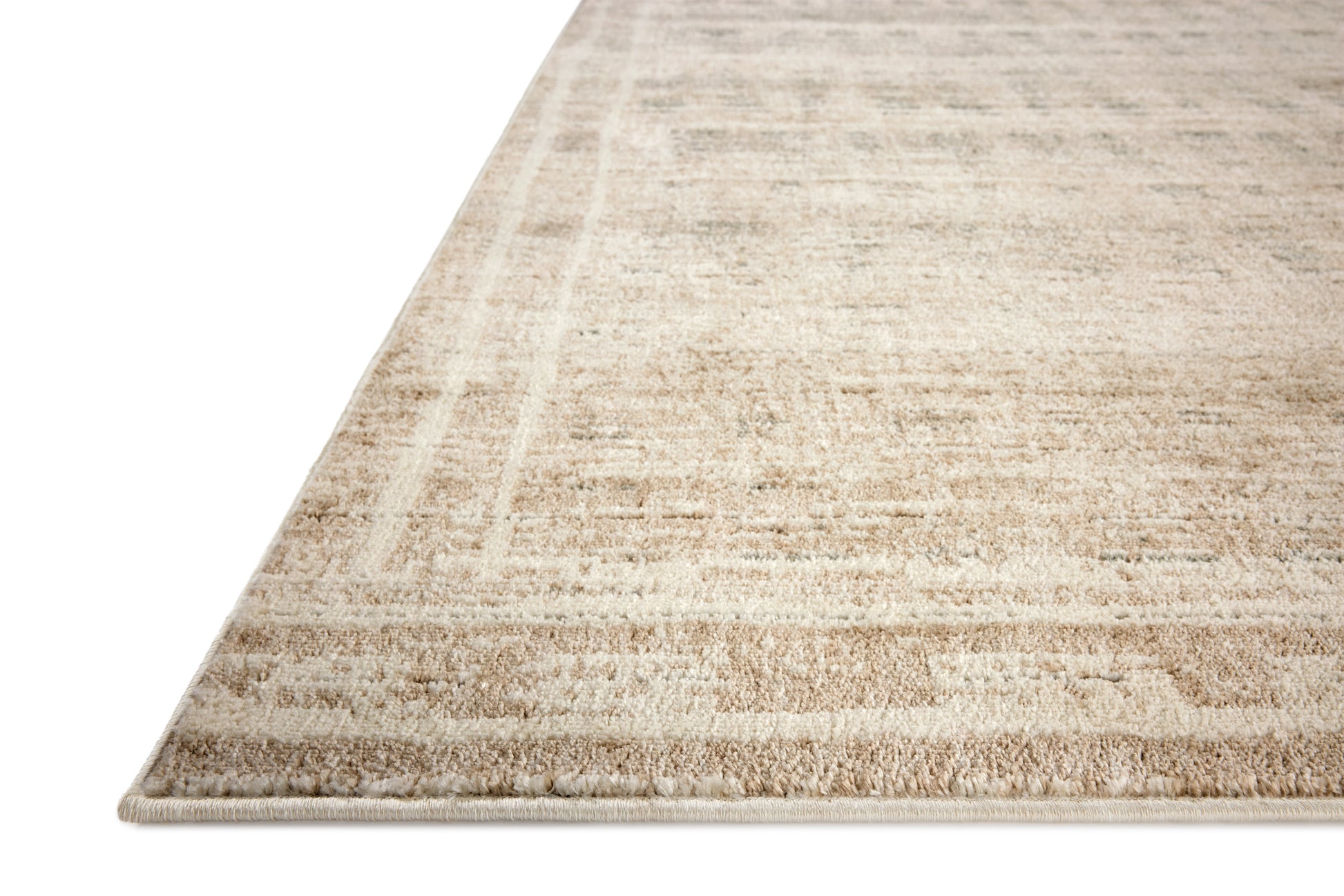 Jeremiah Brent x Loloi Bleecker Khaki / Natural 9'-2" x 13' Area Rug - BLE-07 - 9'-2" x 13'
