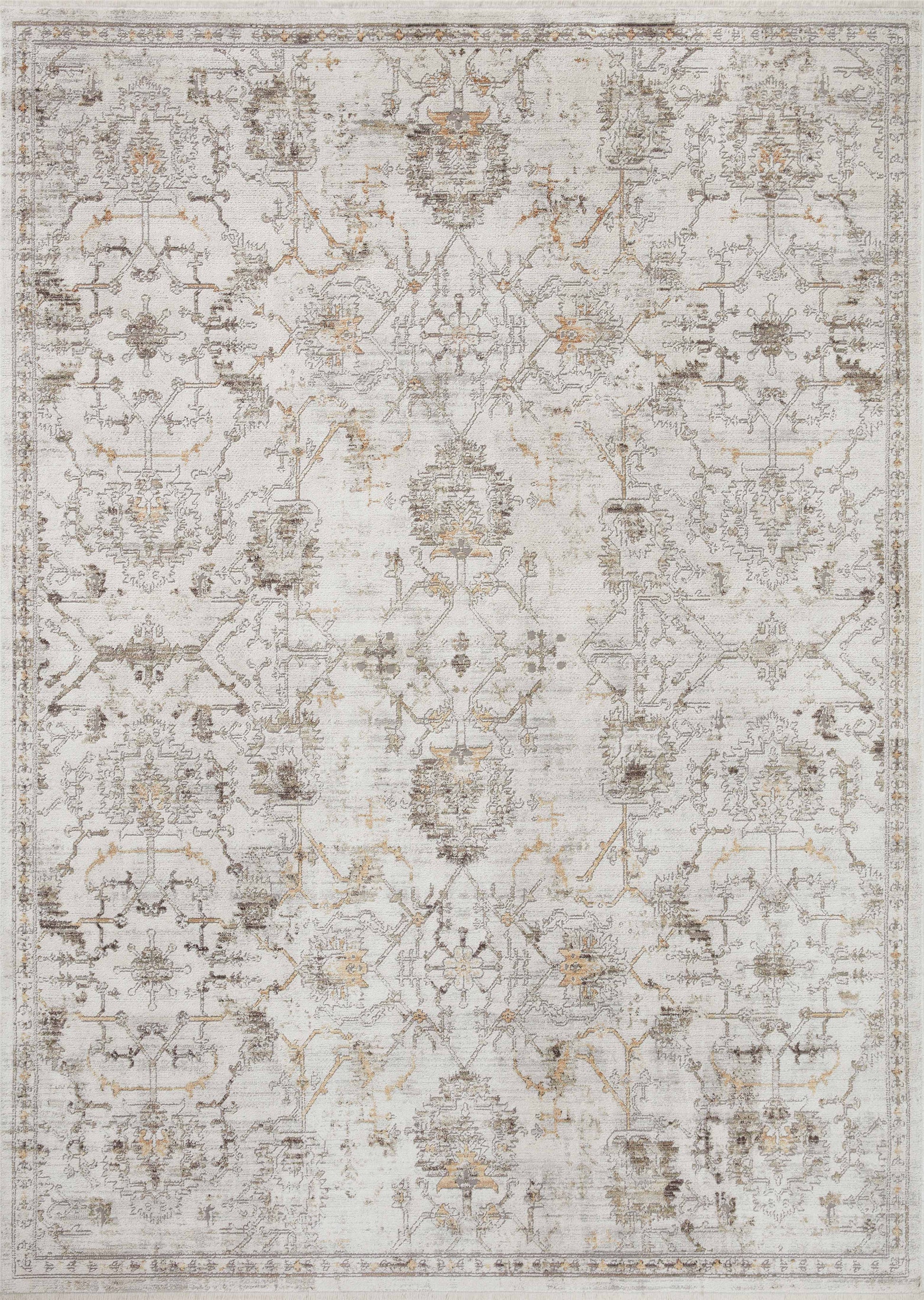 Bonney Ivory / Dove 11'-6" x 15'-5" Area Rug - BNY-03 - 11'-6" x 15'-5"