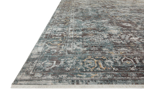 Bonney Slate / Teal 11'-6" x 15'-5" Area Rug - BNY-05 - 11'-6" x 15'-5"