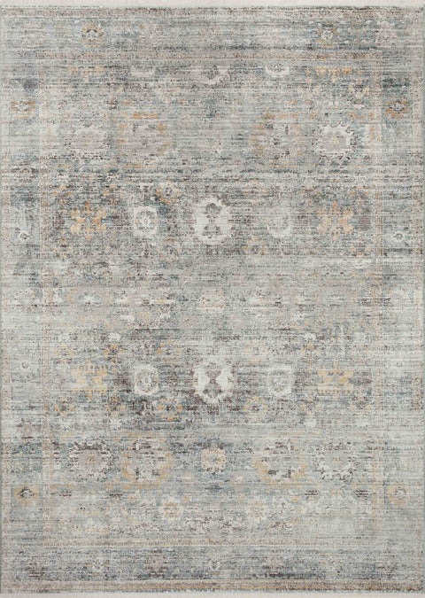 Bonney Teal / Gold 11'-6" x 15'-5" Area Rug - BNY-06 - 11'-6" x 15'-5"