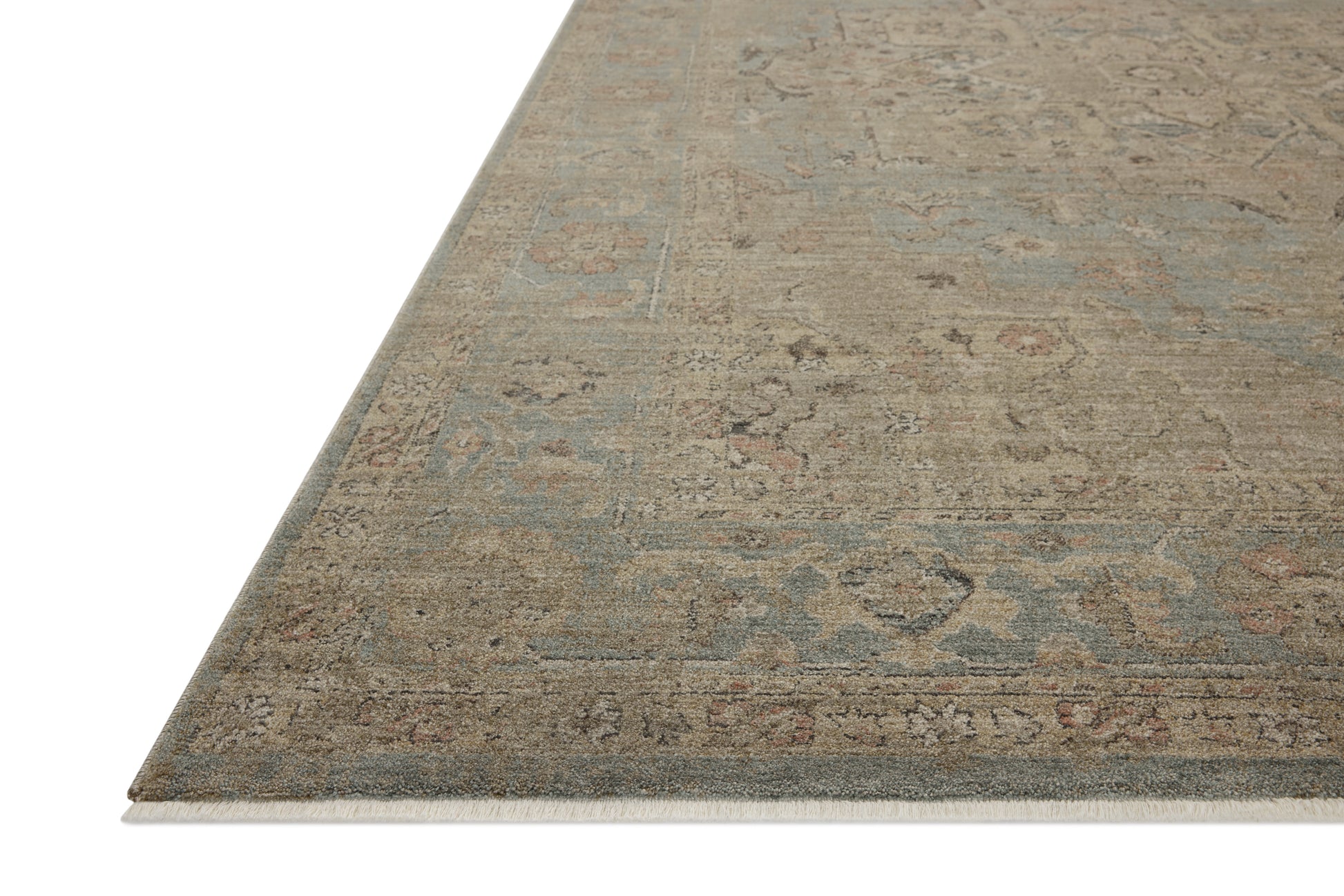 Briar Sky / Moss 13'-0" x 15'-9" Area Rug - BRR-01 - 13'-0" x 15'-9"