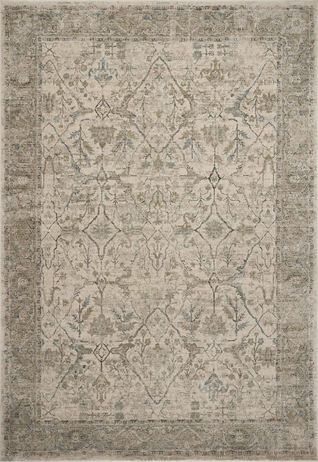 Briar Ivory / Sage 13'-0" x 15'-9" Area Rug - BRR-02 - 13'-0" x 15'-9"