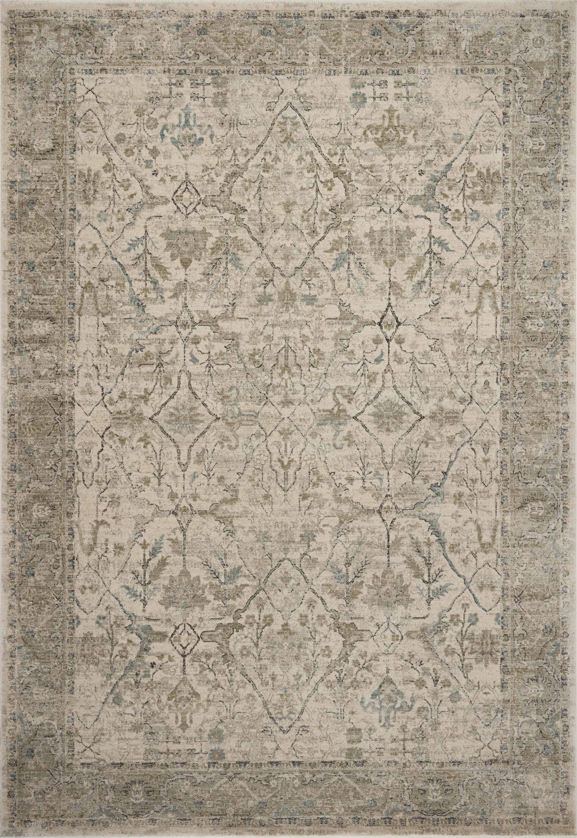 Briar Ivory / Sage 13'-0" x 15'-9" Area Rug - BRR-02 - 13'-0" x 15'-9"