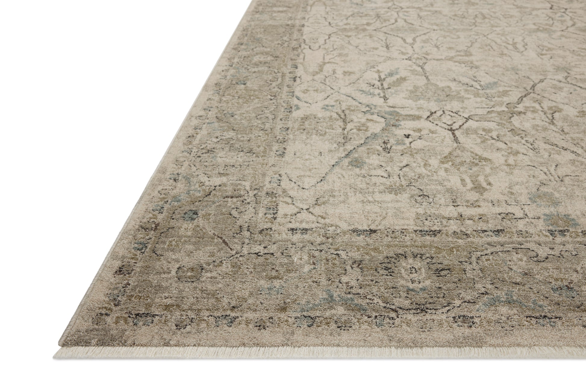Briar Ivory / Sage 13'-0" x 15'-9" Area Rug - BRR-02 - 13'-0" x 15'-9"