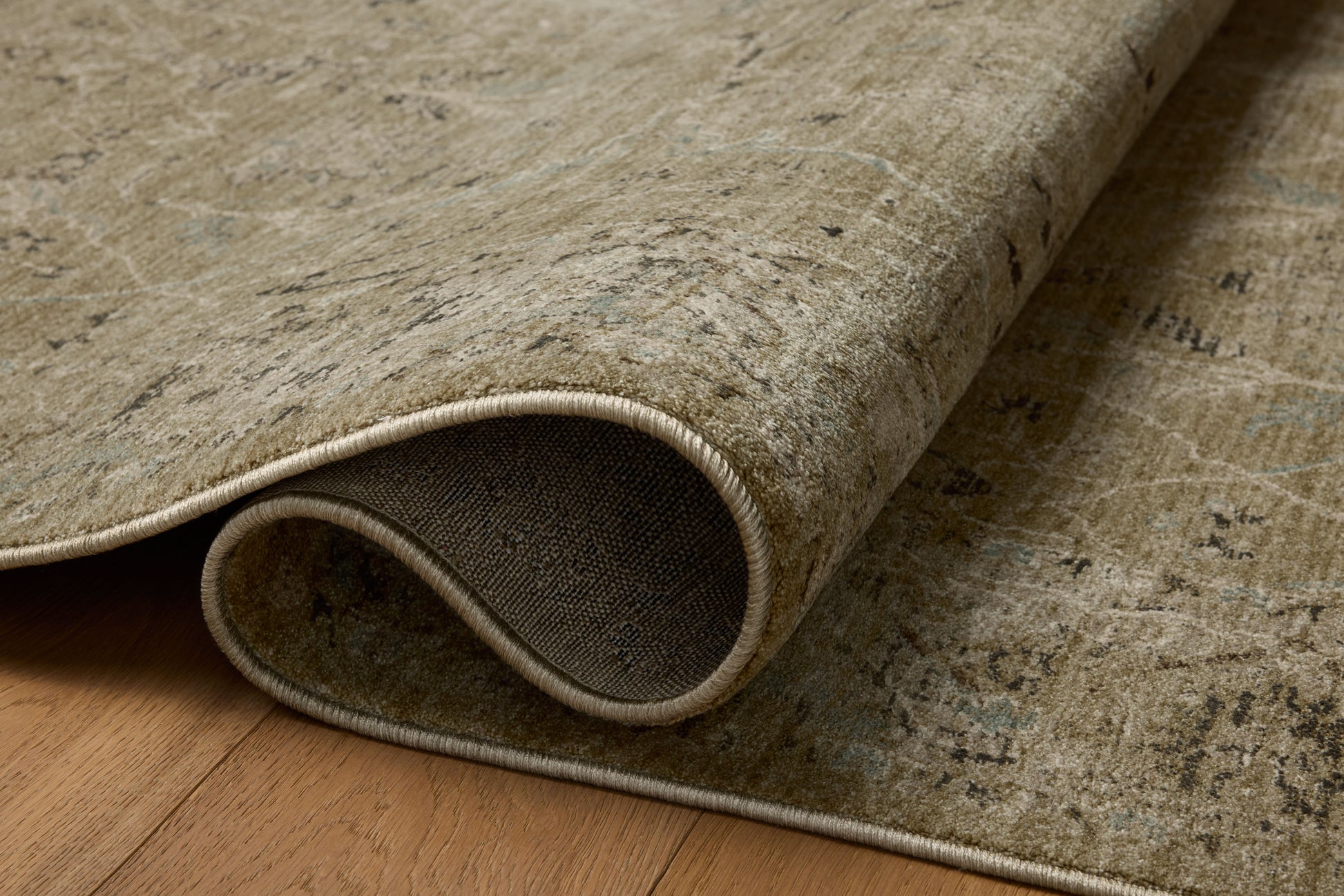 Briar Olive / Stone 13'-0" x 15'-9" Area Rug - BRR-02 - 13'-0" x 15'-9"