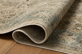 Briar Ant. Ivory / Blue Rug