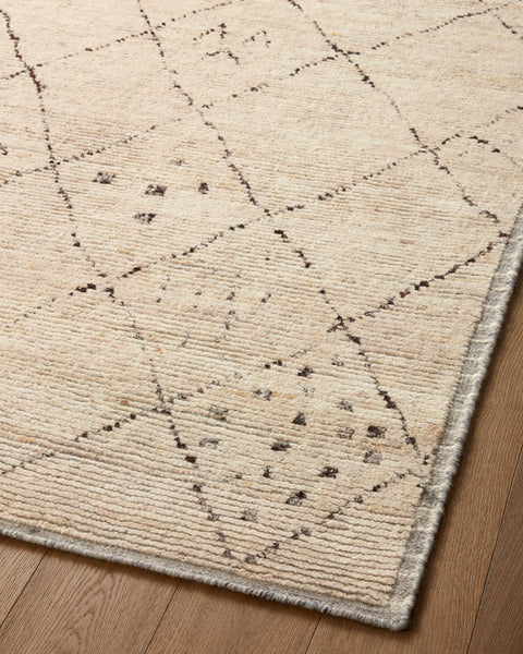 Amber Lewis × Loloi Briyana Natural / Stone Rug