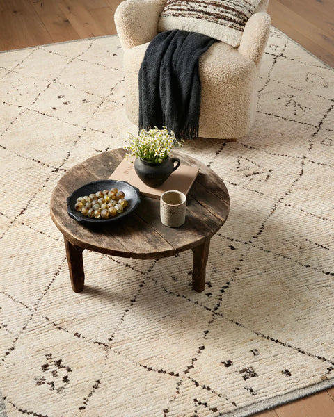 Amber Lewis × Loloi Briyana Natural / Stone Rug