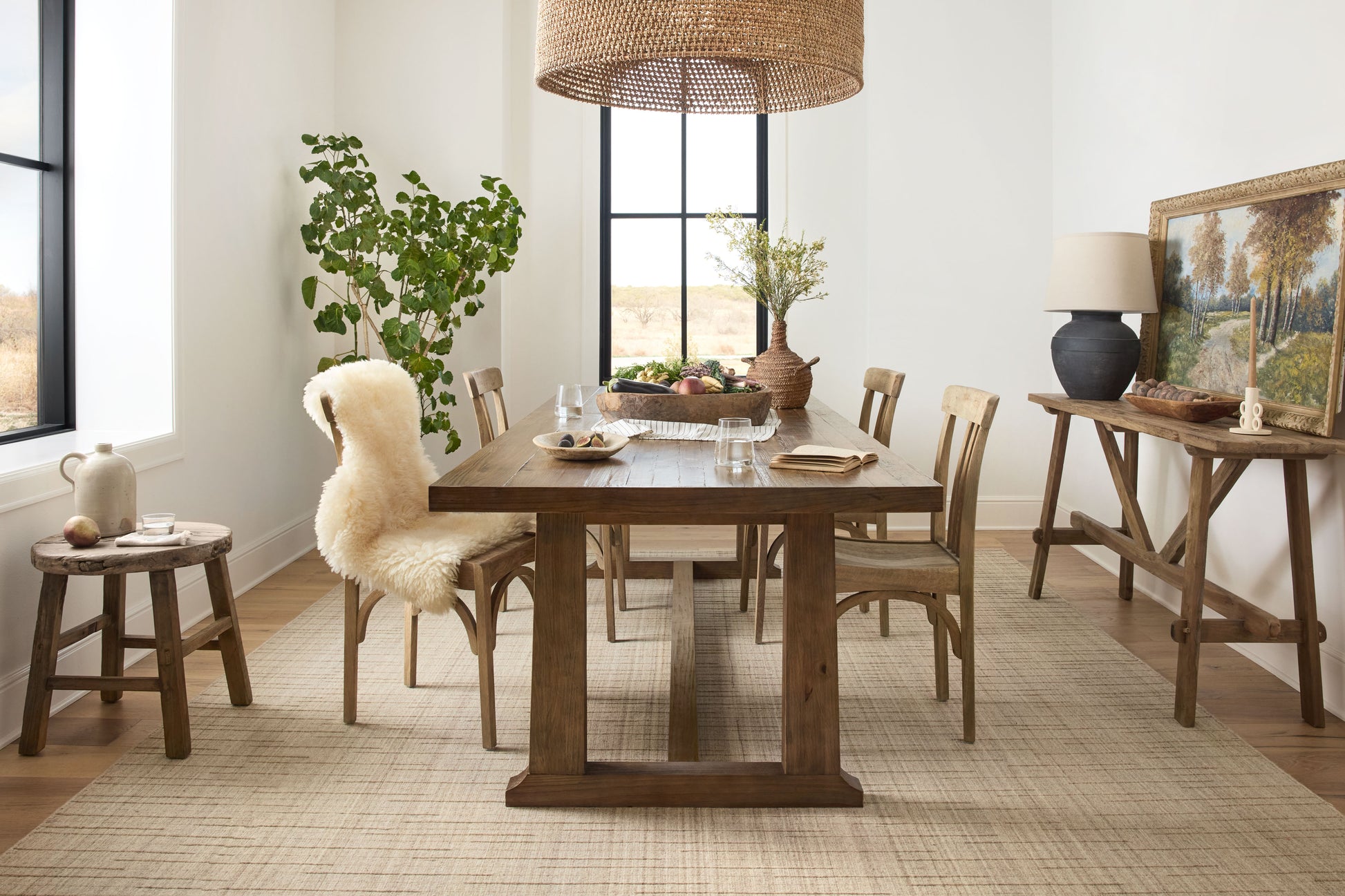 Brooks Oatmeal 11'-6" x 15' Area Rug - BRO-01 - 11'-6" x 15'