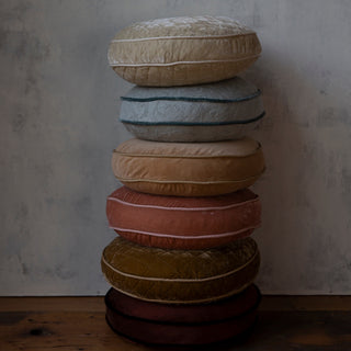 Silk Velvet Quilted Throw Pillow