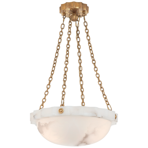 Fluted Band Medium Chandelier