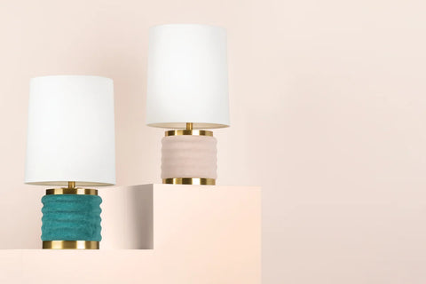 Elizabeth Blush Table Lamp