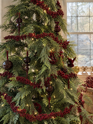 Burgundy Berry Garland