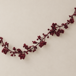 Burgundy Berry Garland