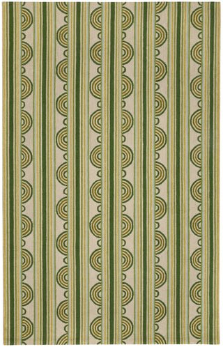 Button Olive Hand Micro Hooked Wool Rug - DA1995 - 10x14