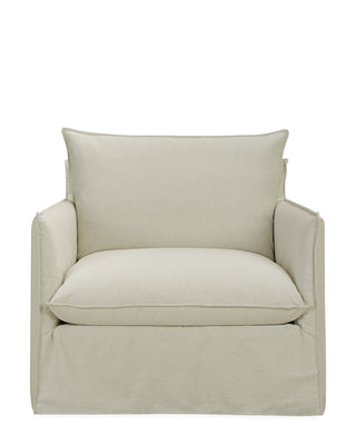 Freyah Slipcover Swivel Chair