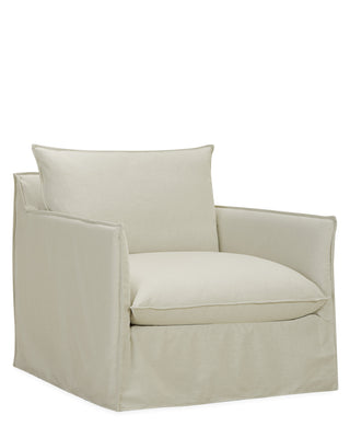 Freyah Slipcover Swivel Chair