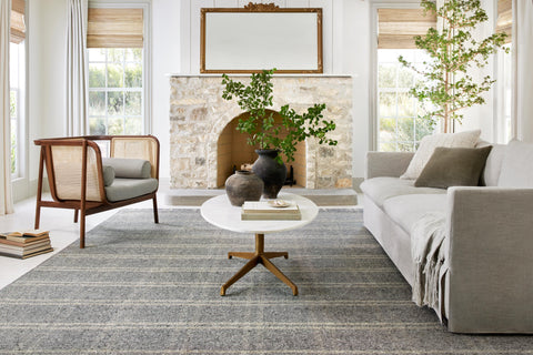 Magnolia Home By Joanna Gaines x Loloi Caleb Mocha / Taupe 9'-3" x 13' Area Rug - CAL-01 - 9'-3" x 13'