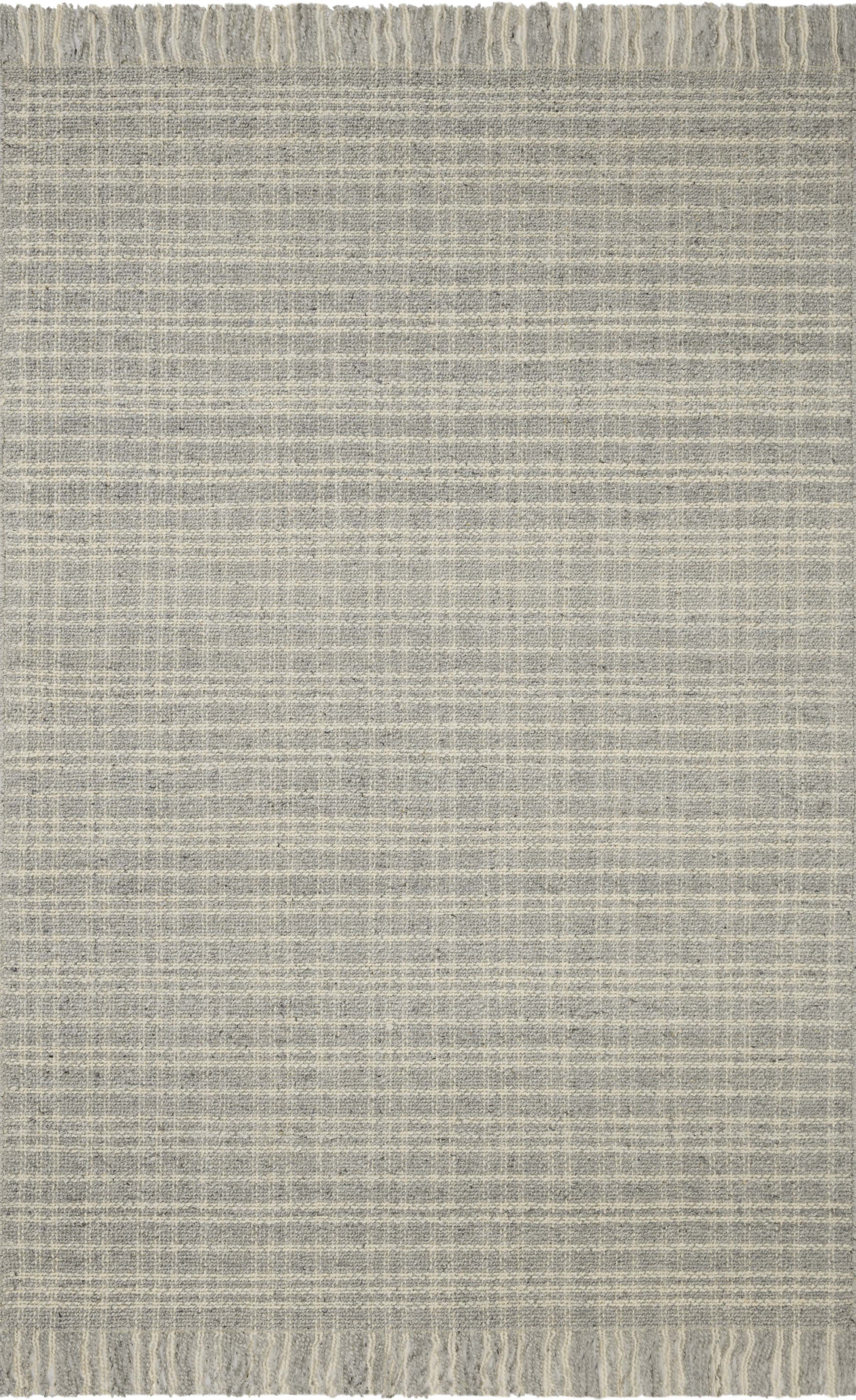 Magnolia Home By Joanna Gaines x Loloi Caleb Grey / Natural 9'-3" x 13' Area Rug - CAL-02 - 9'-3" x 13'