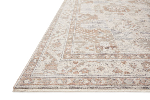 Magnolia Home By Joanna Gaines x Loloi Carlisle Ivory / Taupe 11'-6" x 15'-7" Area Rug - CAR-01 - 11'-6" x 15'-7"