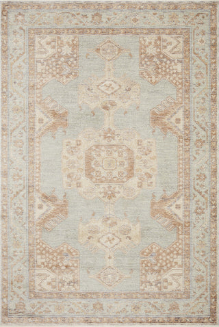 Magnolia Home by Joanna Gaines x Loloi Carlisle Seafoam / Taupe Rug