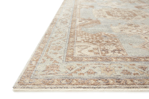 Magnolia Home By Joanna Gaines x Loloi Carlisle Seafoam / Taupe 11'-6" x 15'-7" Area Rug - CAR-01 - 11'-6" x 15'-7"