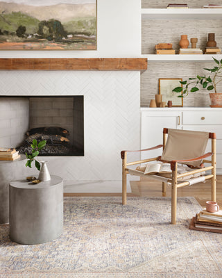 Magnolia Home by Joanna Gaines x Loloi Carlisle Blue / Ivory Rug