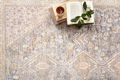 Magnolia Home By Joanna Gaines x Loloi Carlisle Blue / Ivory 11'-6" x 15'-7" Area Rug - CAR-03 - 11'-6" x 15'-7"