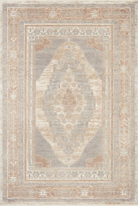 Magnolia Home By Joanna Gaines x Loloi Carlisle Slate / Taupe 11'-6" x 15'-7" Area Rug - CAR-06 - 11'-6" x 15'-7"