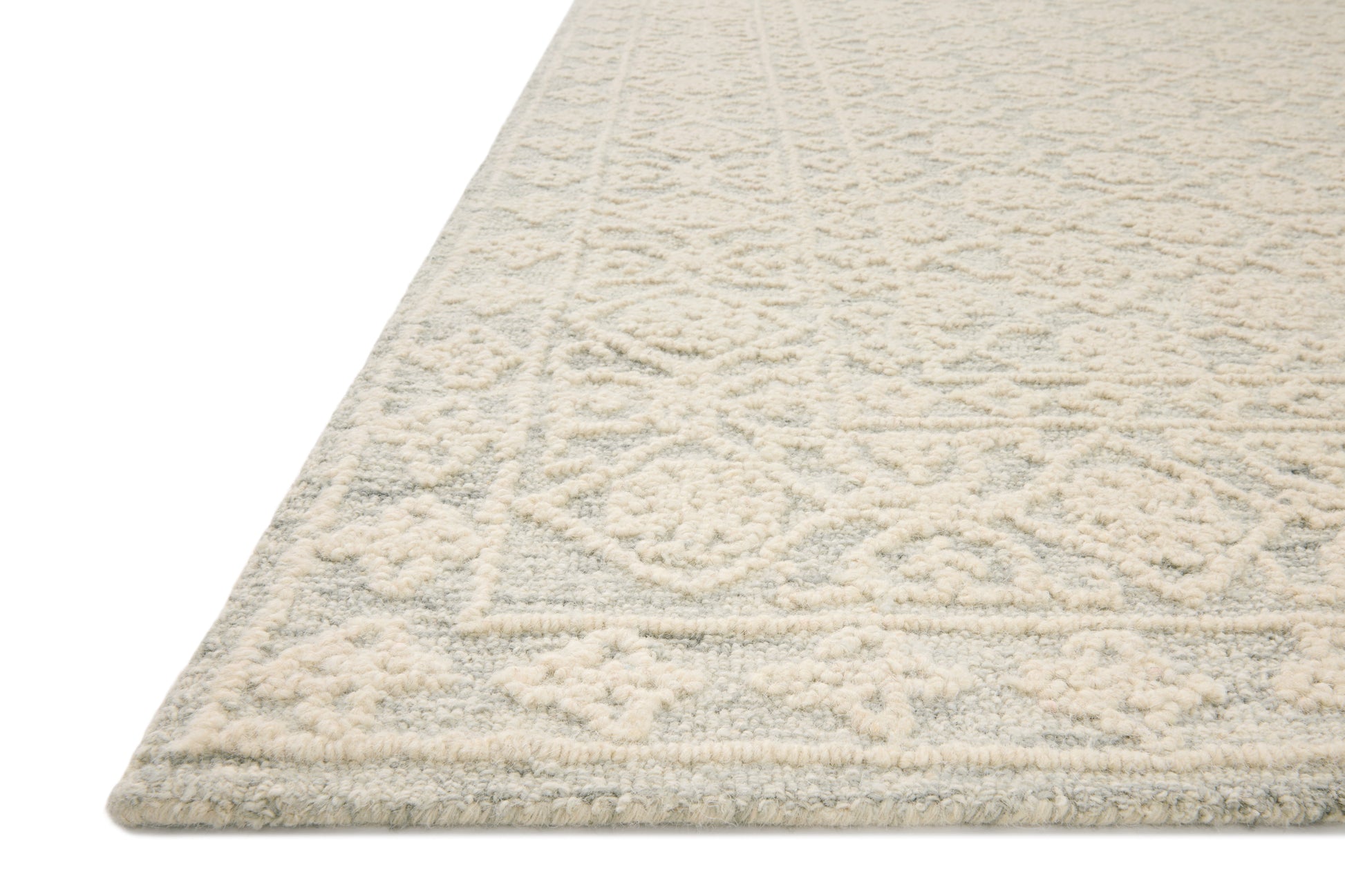 Cecelia Mist / Ivory 11'-6" x 15' Area Rug - CEC-01 - 11'-6" x 15'