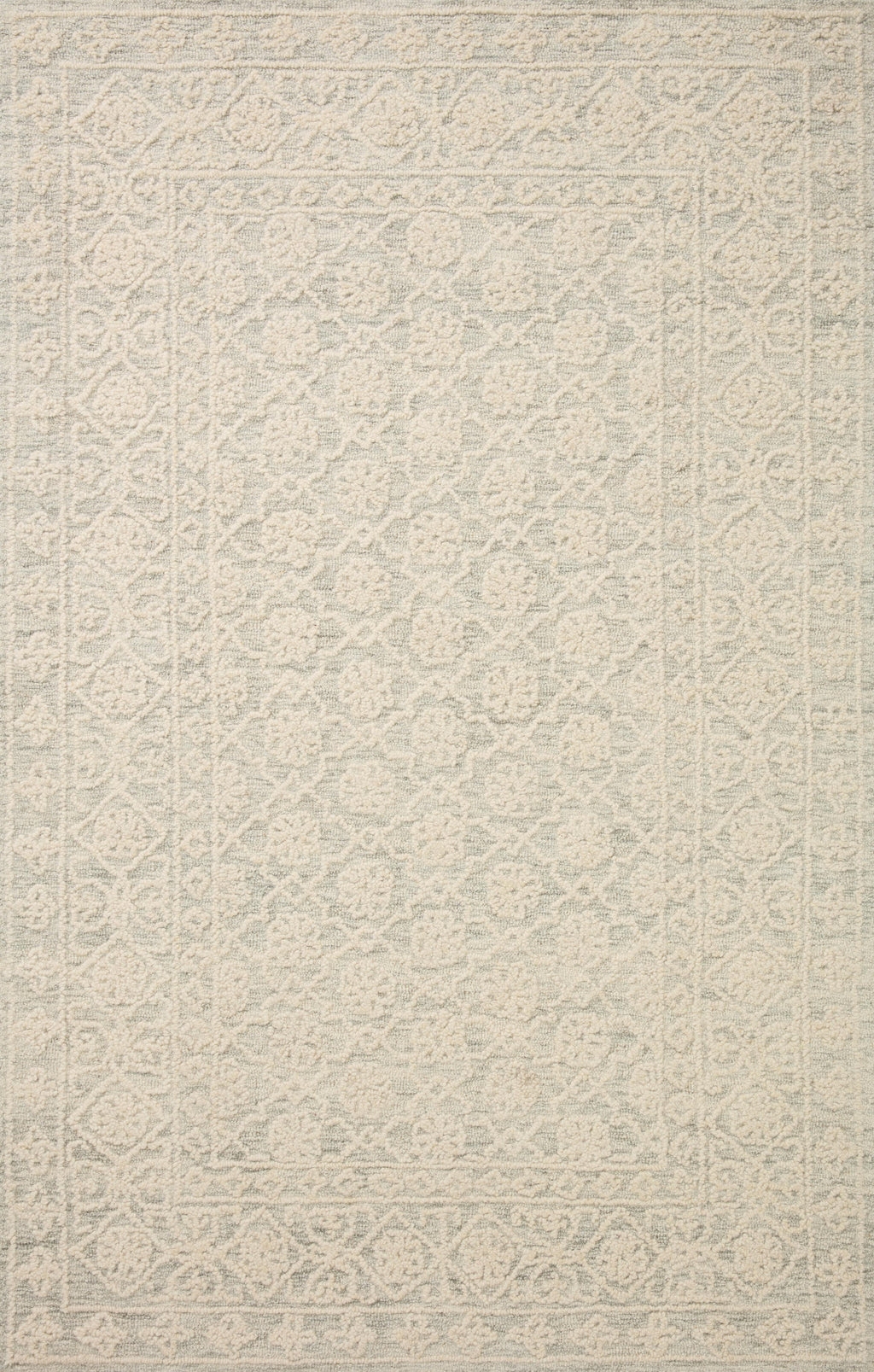 Cecelia Mist / Ivory 11'-6" x 15' Area Rug - CEC-01 - 11'-6" x 15'