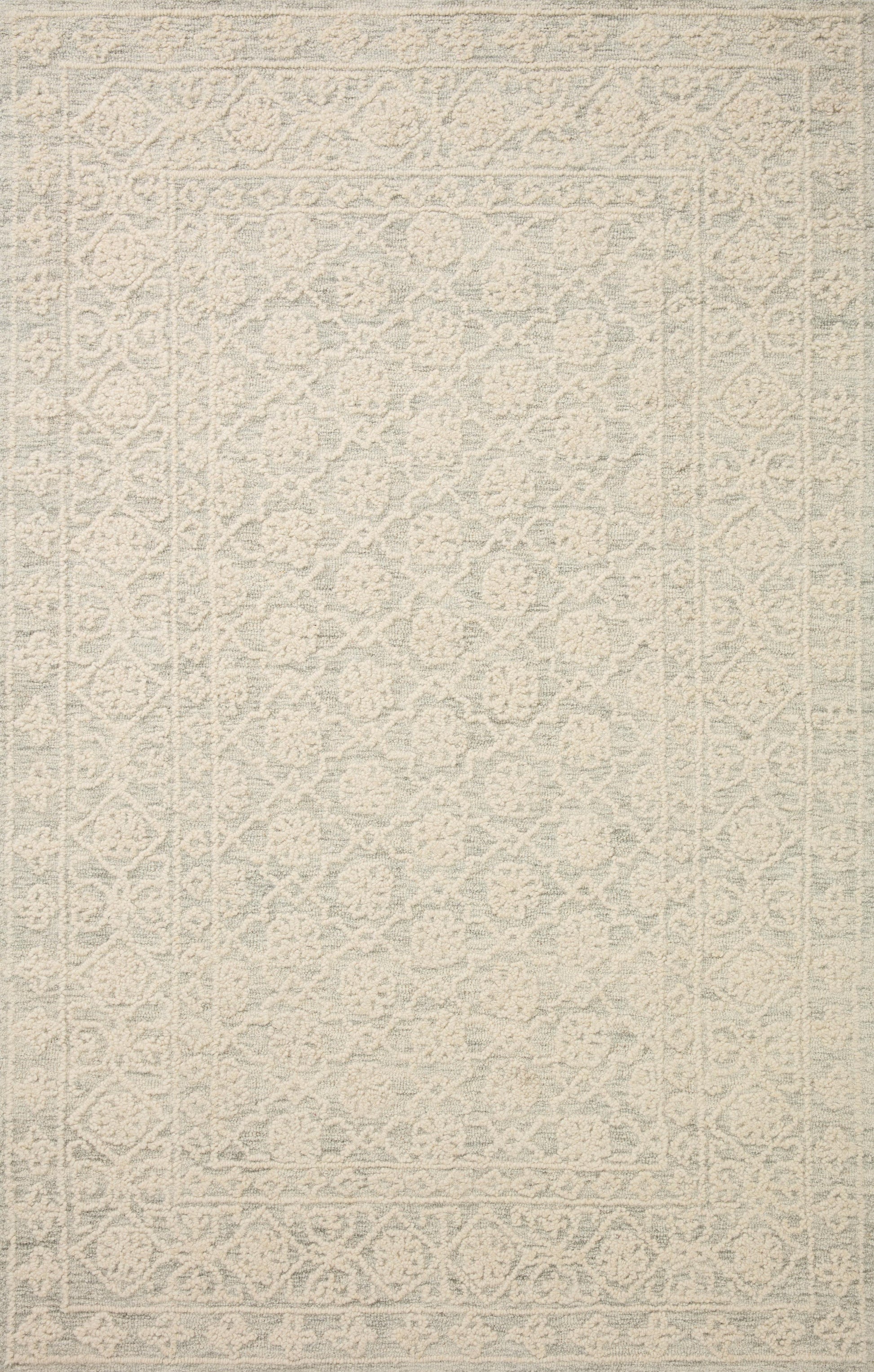 Cecelia Mist / Ivory 11'-6" x 15' Area Rug - CEC-01 - 11'-6" x 15'