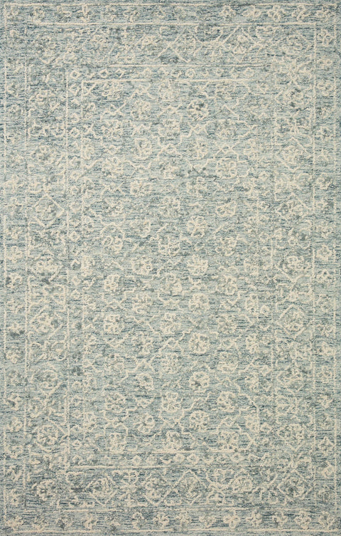 Cecelia Ocean / Ivory 11'-6" x 15' Area Rug - CEC-01 - 11'-6" x 15'