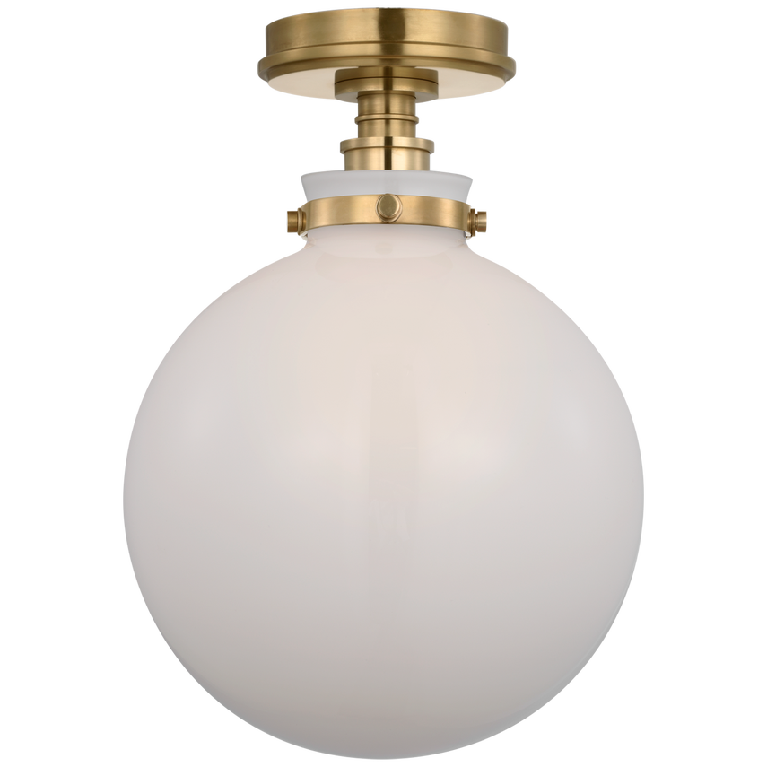 Parkington 10" Globe Flush Mount