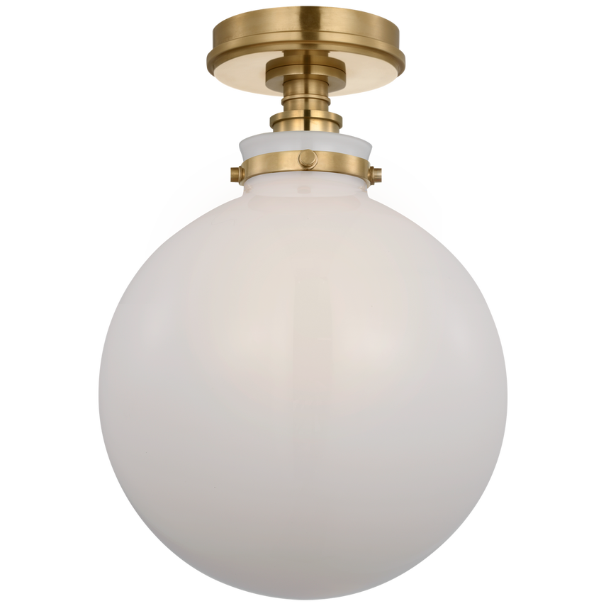 Parkington 10" Globe Flush Mount