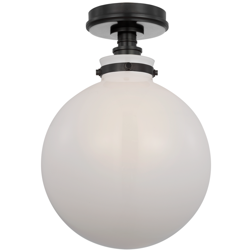 Parkington 10" Globe Flush Mount