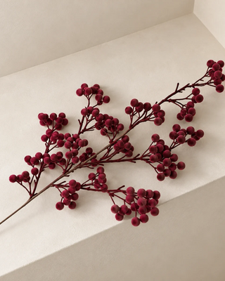 Burgundy Winterberry Sprig