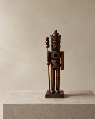 King Wooden 15" Nutcracker