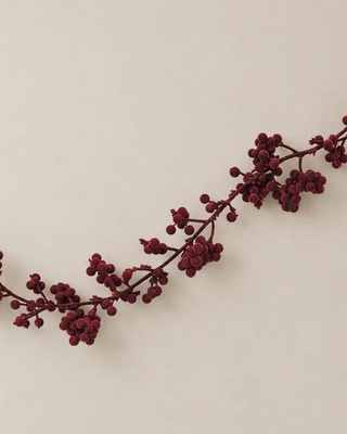 Burgundy Berry Garland