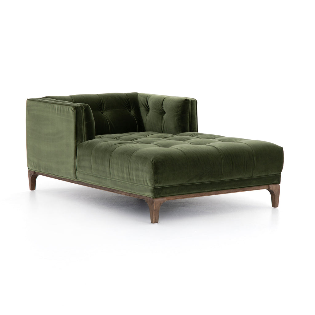 Theo Olive Chaise