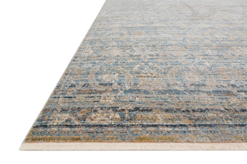 Claire Ocean / Gold 11'-6" x 15'-7" Area Rug - CLE-03 - 11'-6" x 15'-7"