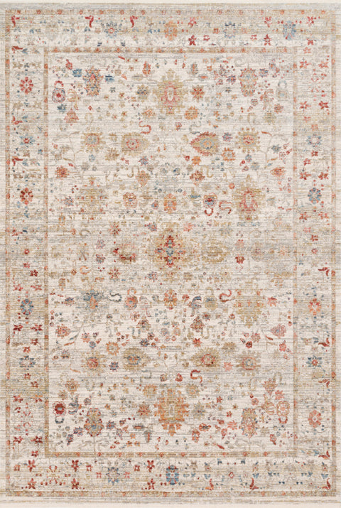 Claire Ivory / Multi 11'-6" x 15'-7" Area Rug - CLE-05 - 11'-6" x 15'-7"