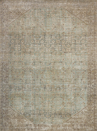 Amber Lewis x Loloi Cambria Aqua / Natural Rug